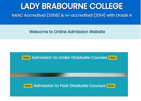 Lady Brabourne College Admission Application Form Last Date, Notice, Fees, Merit List