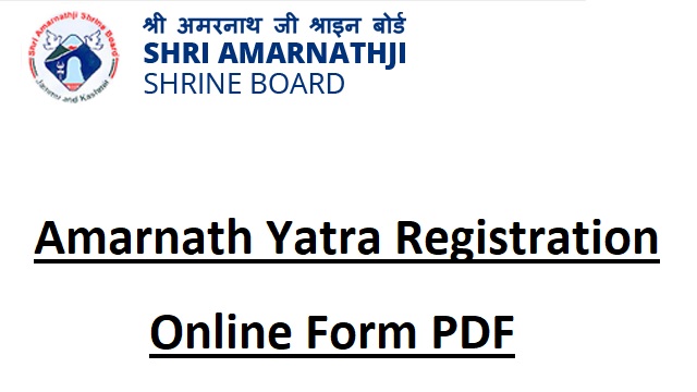 Amarnath Yatra 2022 Registration Date Online Form PDF {Fees} Helicopter Cost