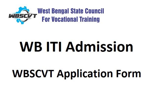 WB ITI Admission Application Form Last Date, scvtwb.in Form Fill Up, Merit List