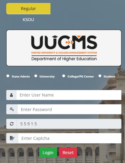 uucms.karnataka.gov.in Admission Date UUCMS Student Registration Login