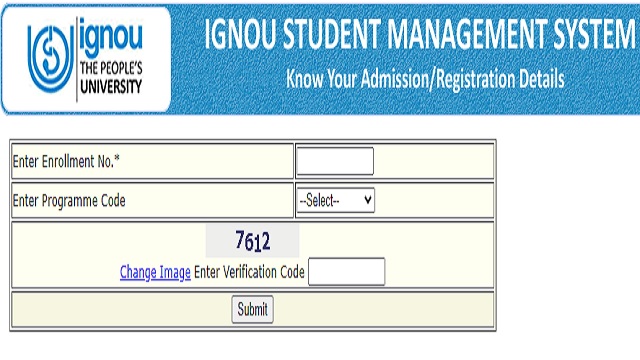 IGNOU Admission Registration Status admission.ignou.ac.in Login, Assignment Status