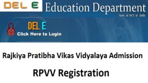 {RPVV} Pratibha School Admission www.edudel.nic.in Registration (School List)