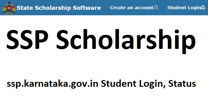 SSP Scholarship 2023-24 Registration - ssp.karnataka.gov.in Student Login, Status
