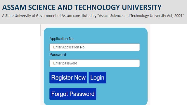 Assam CEE Registration, Application Form Last Date, Exam Date, Syllabus