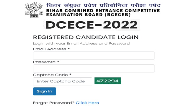 DCECE Application Form 2022 Date, Bihar Polytechnic Admission Notification