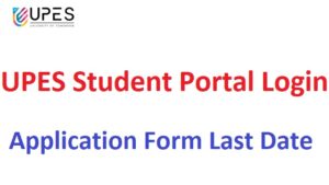 UPES Student Portal Login stu.upes.ac.in Apply Online Last Date, Blackboard Login