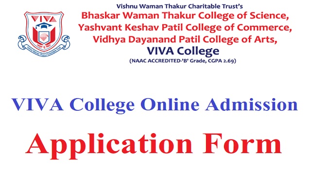 VIVA College Online Admission 2022-23 www.vivacollege.org Student Login, Fees Payment