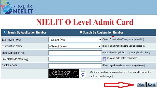 NIELIT O Level Admit Card 2022 Download Link @ student.nielit.gov.in Practical Exam Date