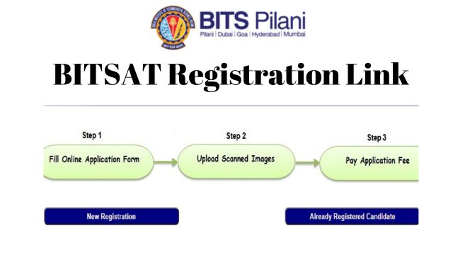 BITSAT Registration Link