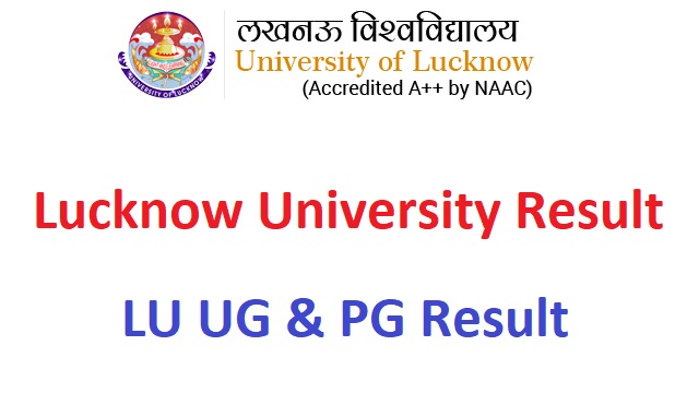 Lucknow University Result 2022 lkouniv.ac.in Odd & Even Semester Wise