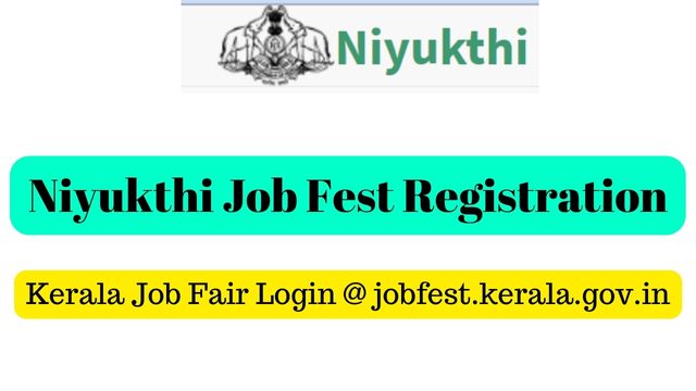 Niyukthi Job Fest Registration