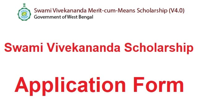 Swami Vivekananda Scholarship Application Form, SVMCM Last Date