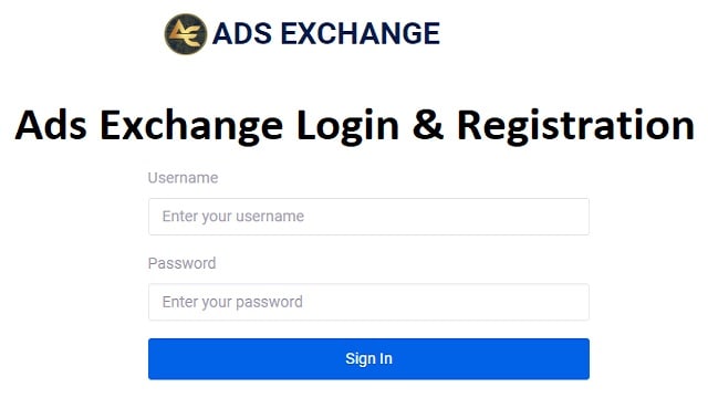 Ads Exchange Login & Registration @ www.adsexchange.in App Download, Earn Money