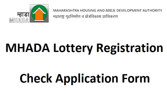 MHADA Lottery 2023 Registration @ www.mhada.gov.in Login, Winners List