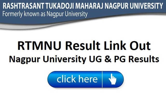 RTMNU Result 2023 Link Out @ rtmnuresults.org Nagpur University UG & PG Results