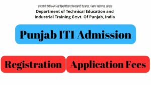Punjab ITI Admission