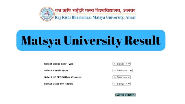 Matsya University Result
