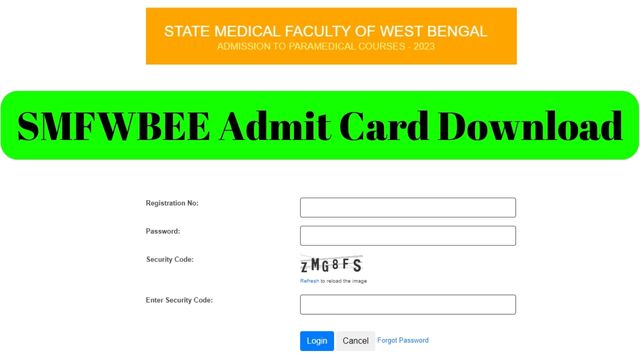 SMFWBEE Admit Card Download