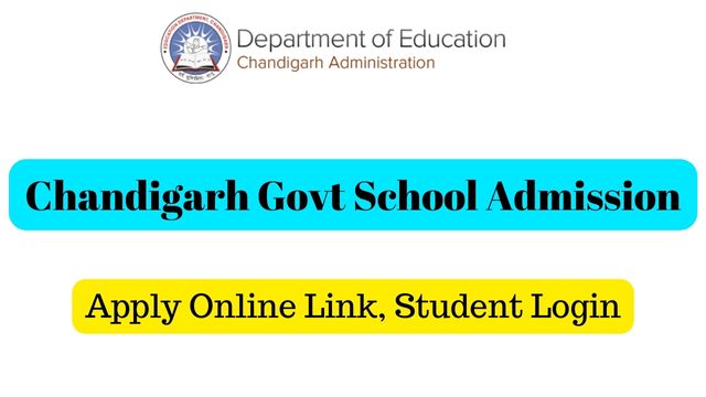 Chandigarh Govt School Admission