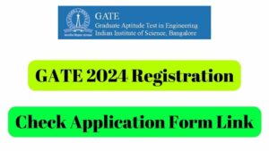 GATE 2024 Registration