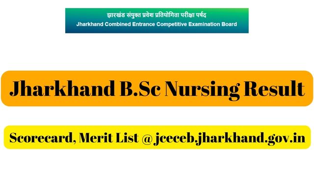 Jharkhand B.Sc Nursing Result