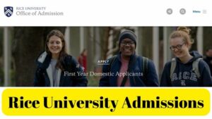 Rice University Admissions