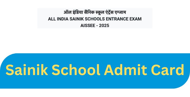 Sainik School Admit Card