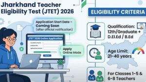 JTET Jharkhand Teacher Eligibility Test 2026