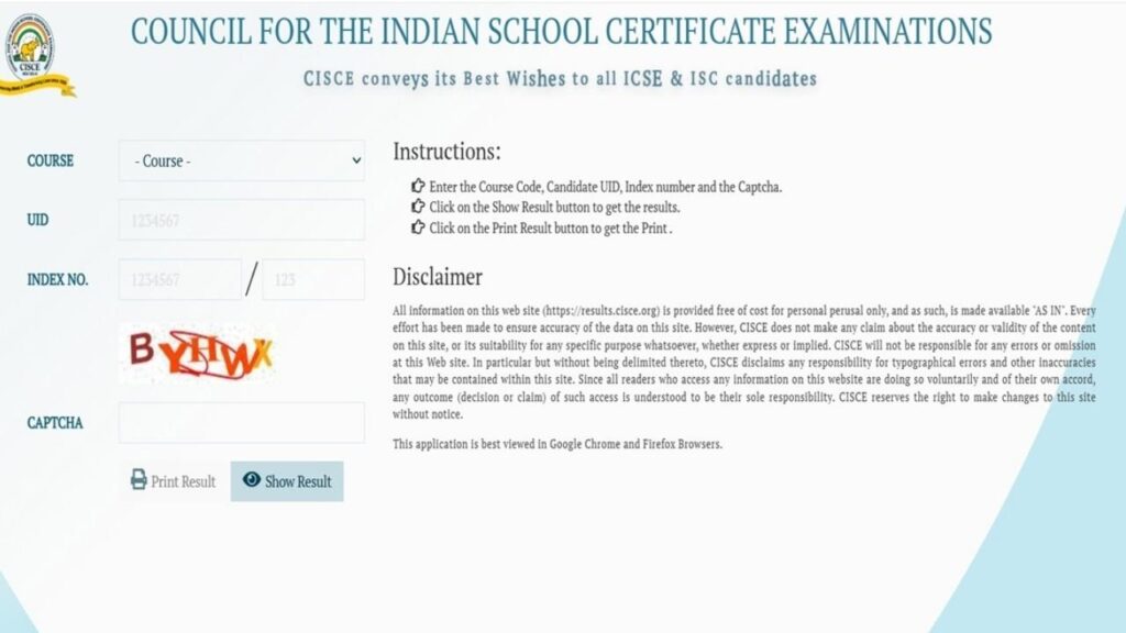 Isc B Form ICSE ISC Results 2026 Date & Time, Know CISCE Result Latest Updates