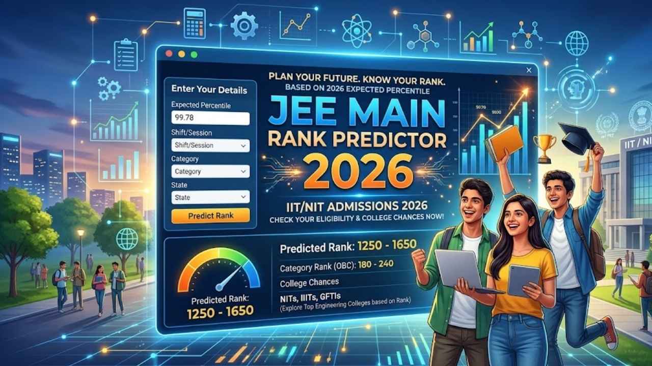 JEE Main Rank Predictor 2026