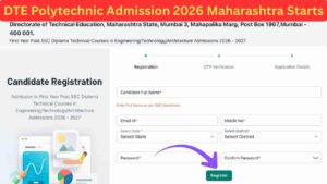 DTE Polytechnic Admission 2026 Maharashtra Starts