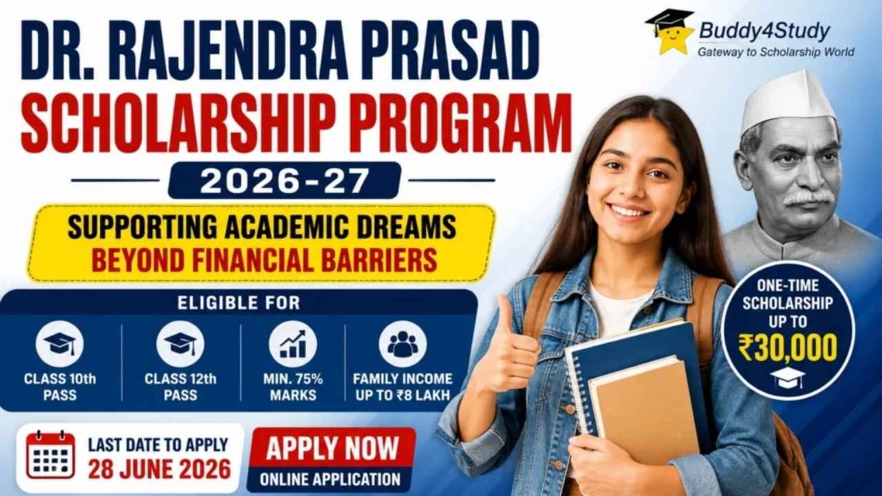 Dr. Rajendra Prasad Scholarship 2026