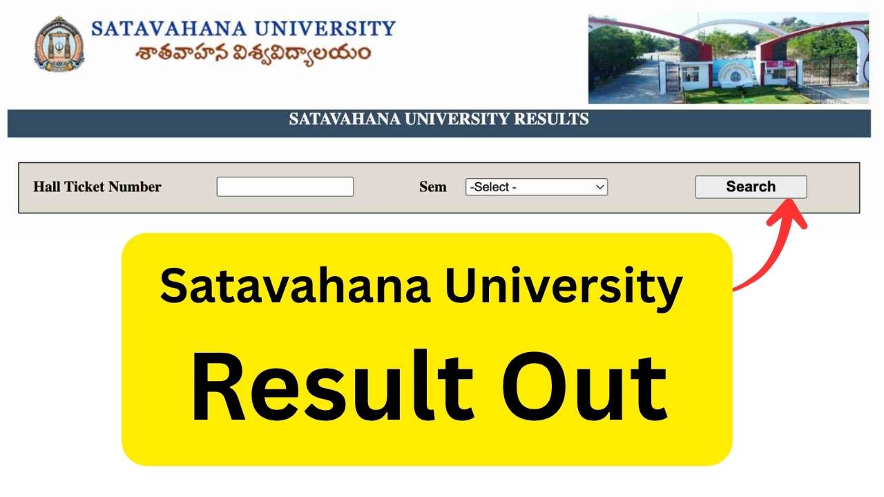 Satavahana University Result