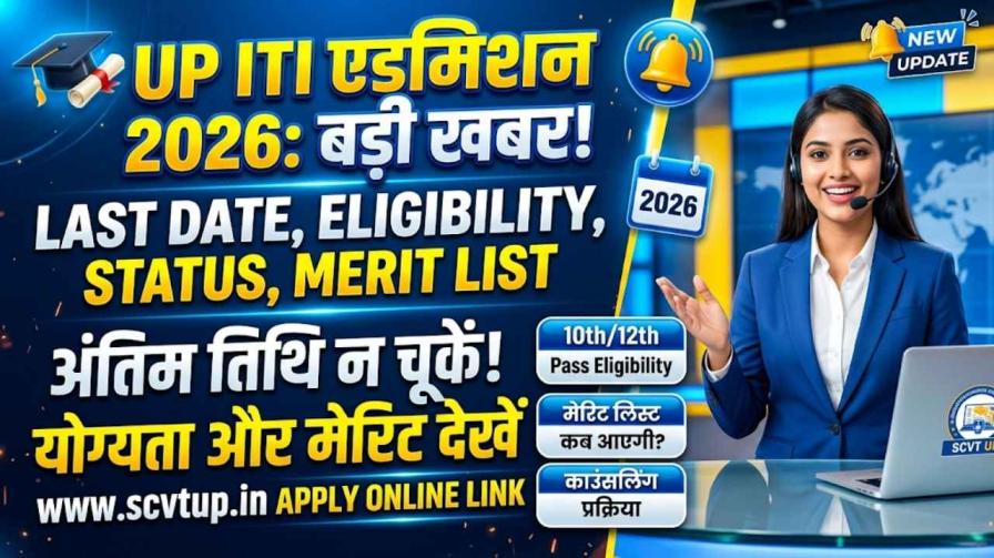 UP ITI Admission 2026