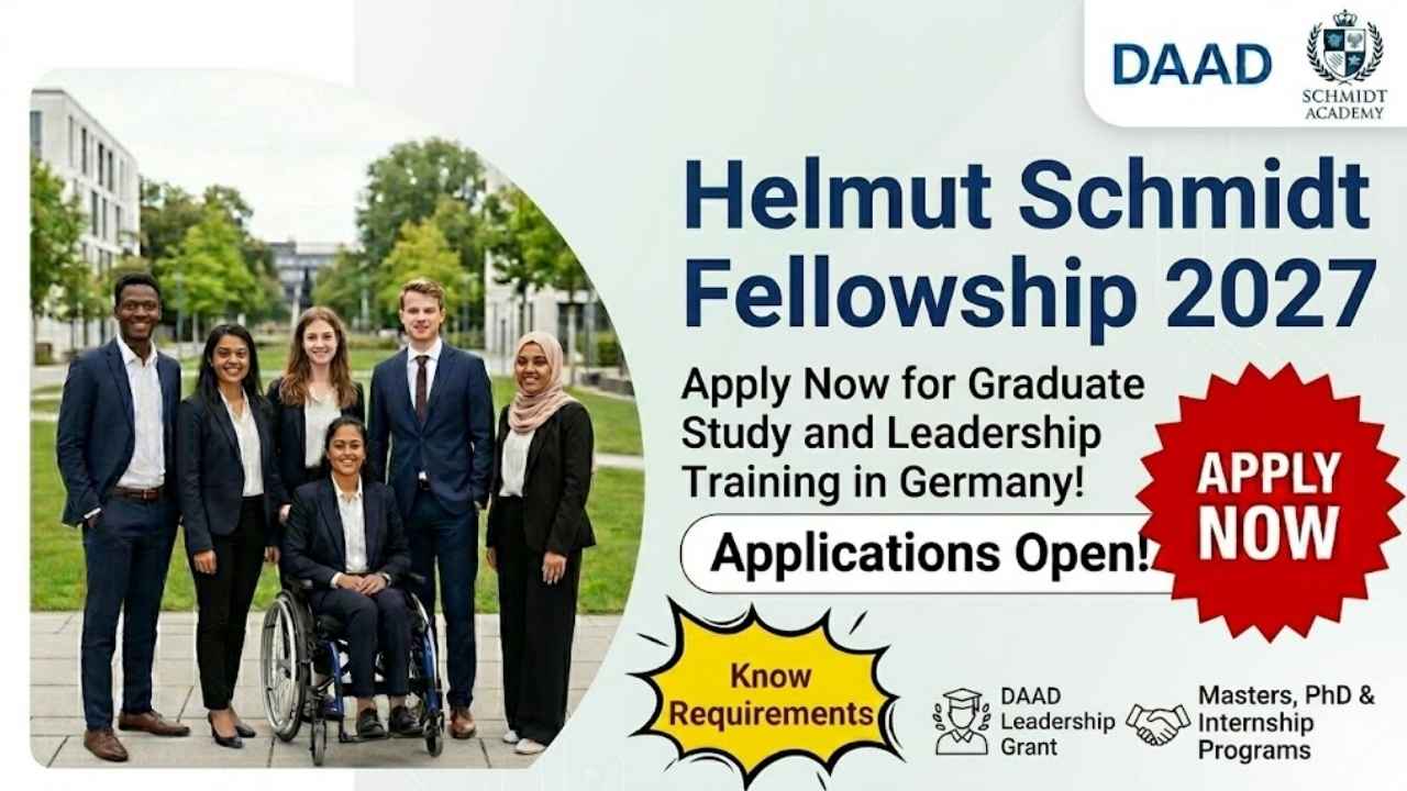 DAAD Helmut Schmidt Scholarship 2027