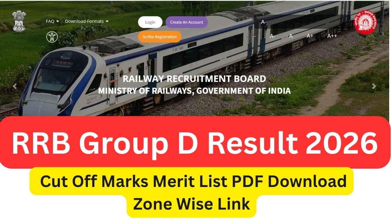 RRB Group D Result 2026